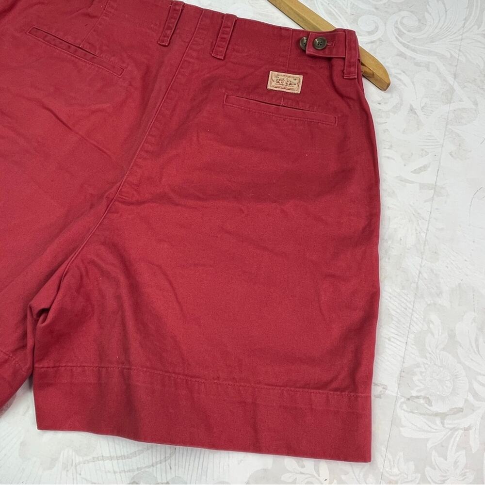 Lauren Ralph Lauren Dark Rose Flat Front Shorts Size 8 - Picture 7 of 13